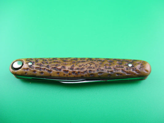 z Press Button Knife Co medium Bone double automatic knife