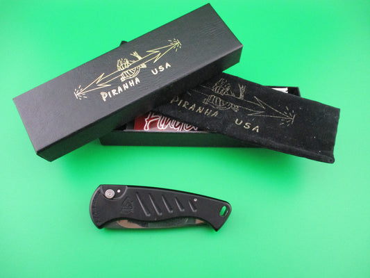 z Piranha Fingerling 6 inch Automatic knife 154-CM aircraft alloy