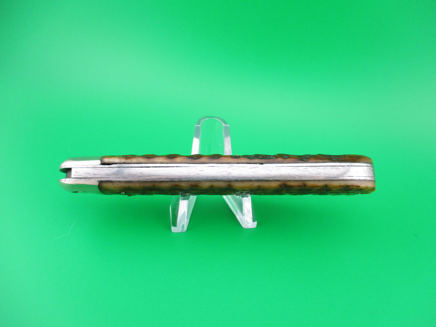 Press Button Knife Co #1000 INVINCIBLE antique switchblade knife