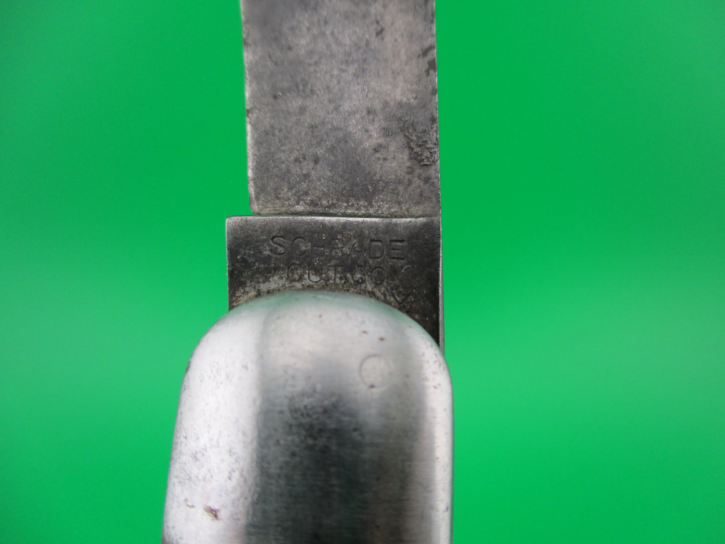 z SCHRADE CUT CO M2 Bone WWII Paratrooper Military issue switchblade knife