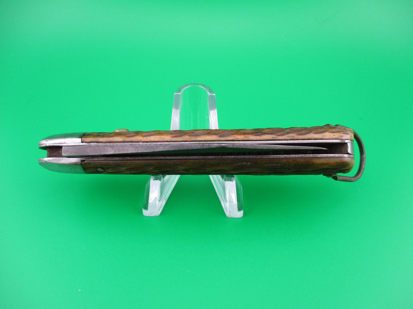 z SCHRADE CUT CO M2 Bone WWII Paratrooper Military issue switchblade knife