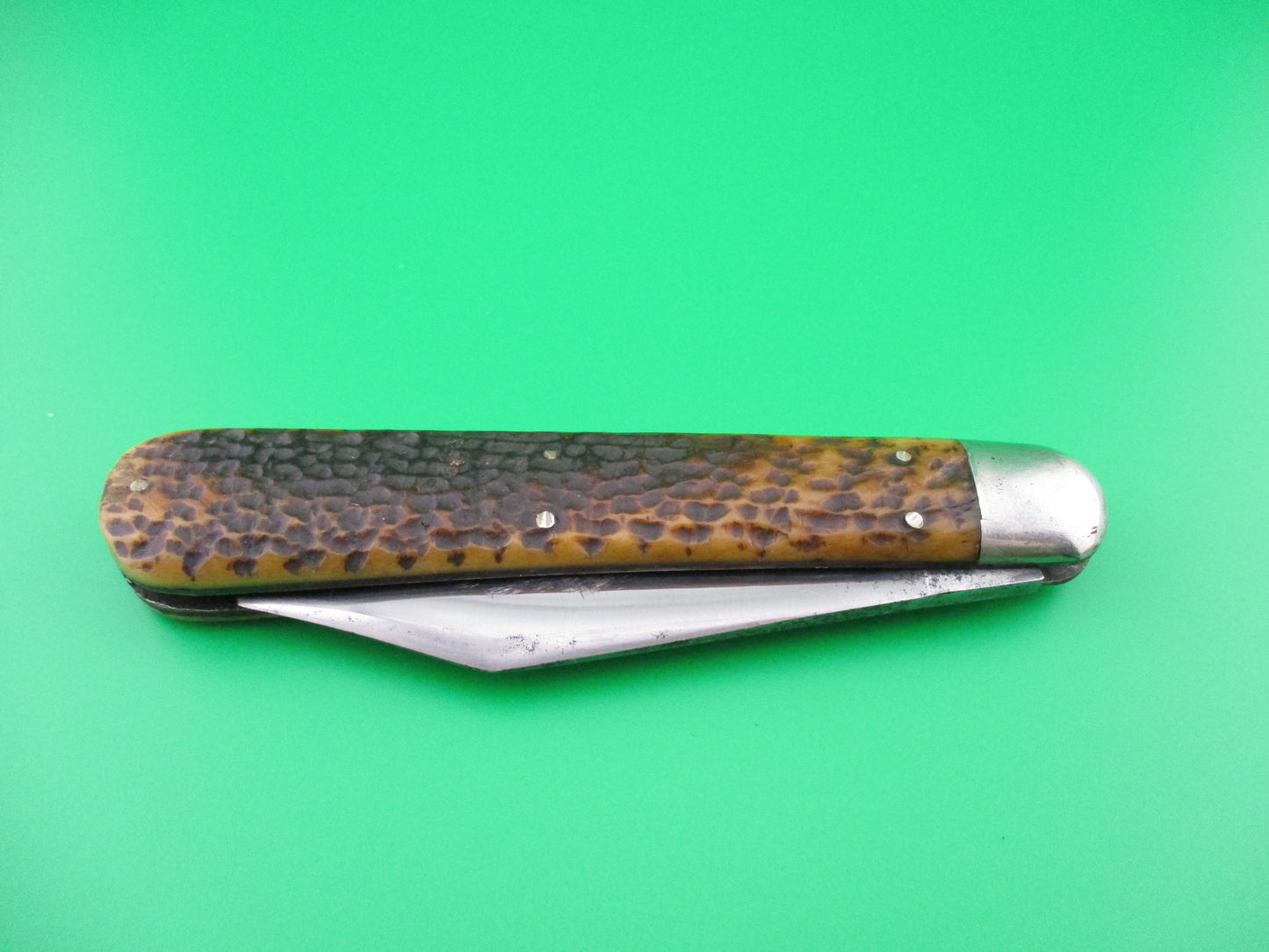 z Press Button Knife Co INVINCIBLE antique switchblade knife