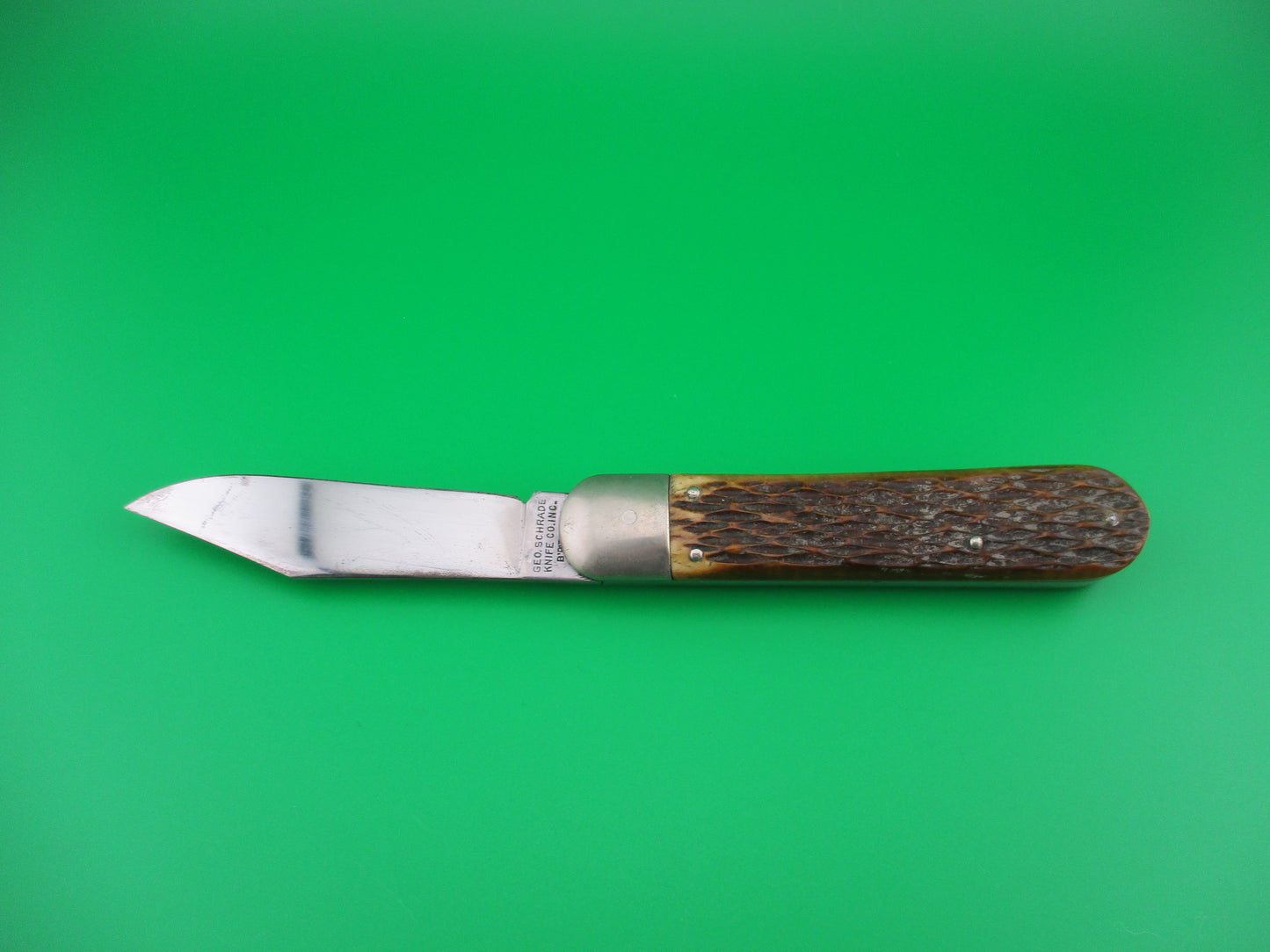 PRESTO Scout Jigged Bone Vintage switchblade knife