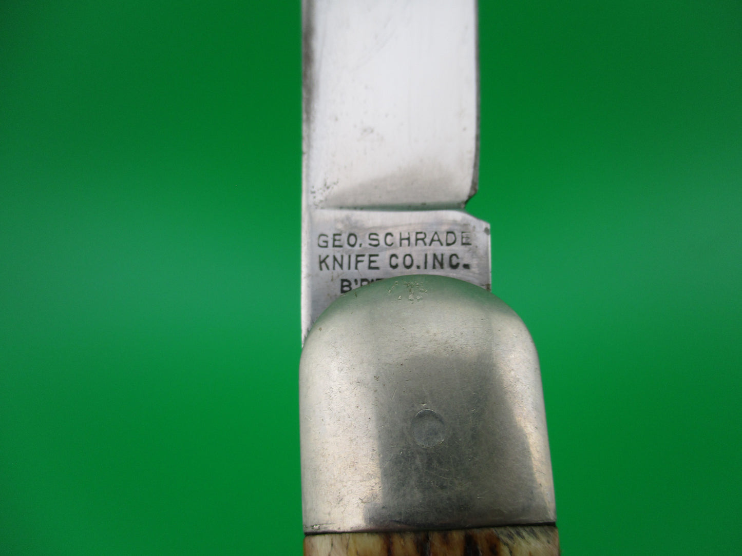 PRESTO Scout Jigged Bone Vintage switchblade knife