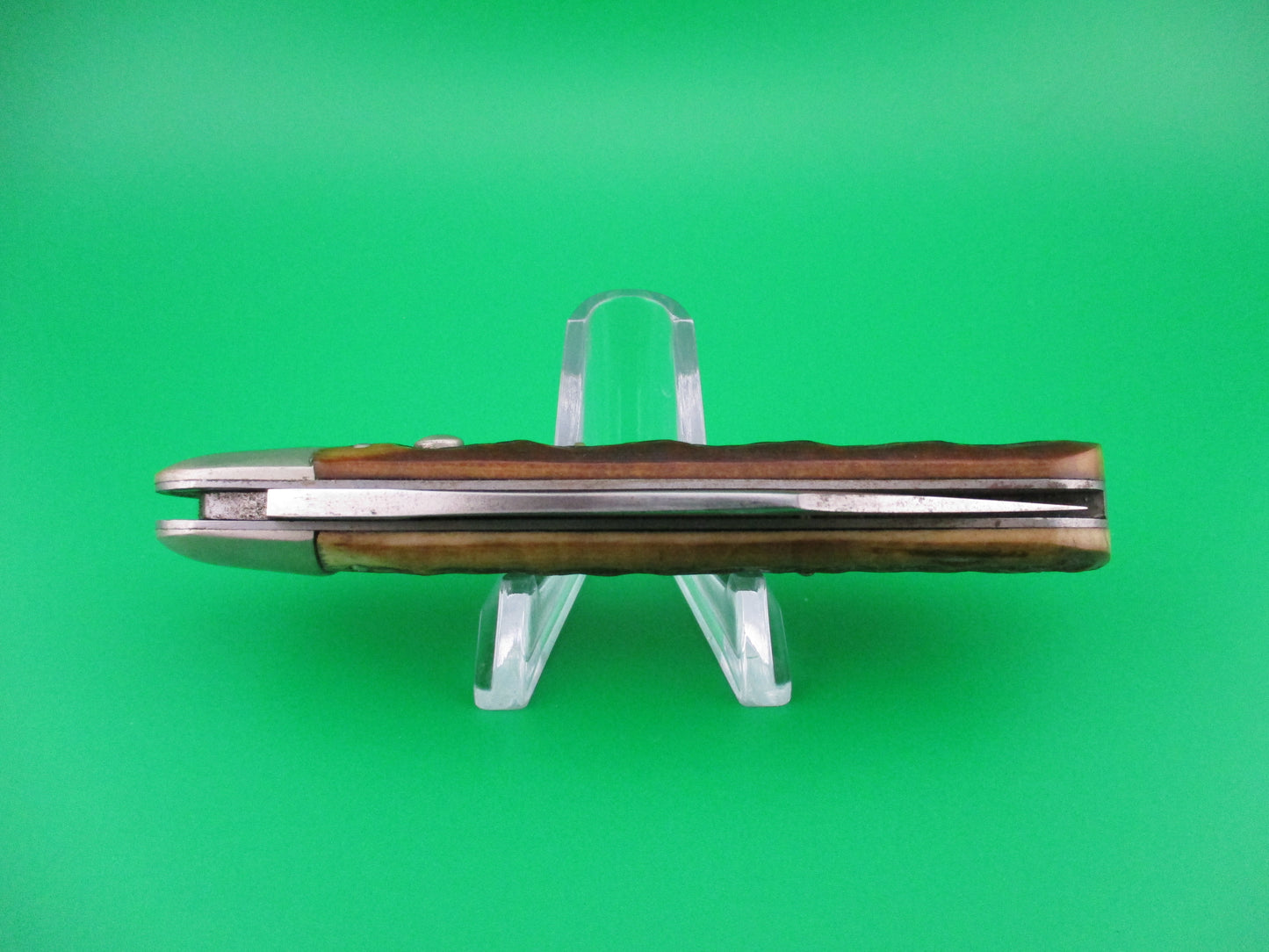 PRESTO Scout Jigged Bone Vintage switchblade knife