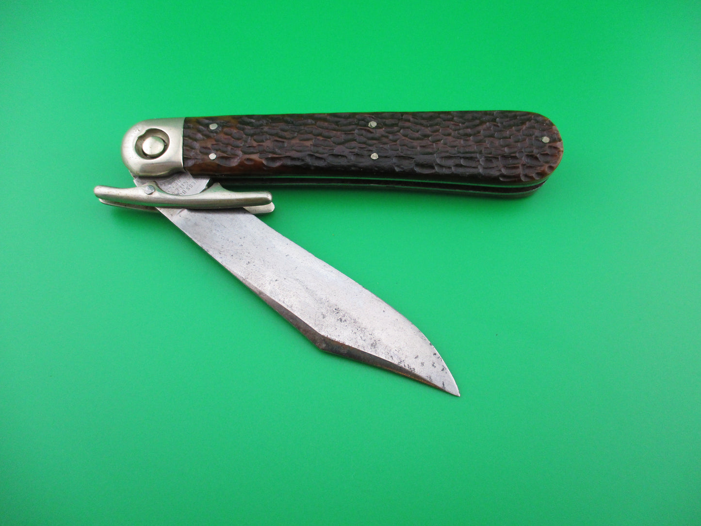Press Button Knife Co Victor vintage switchblade
