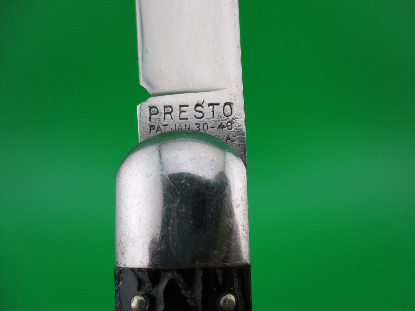 z PRESTO M2 WWII paratrooper black switchblade knife