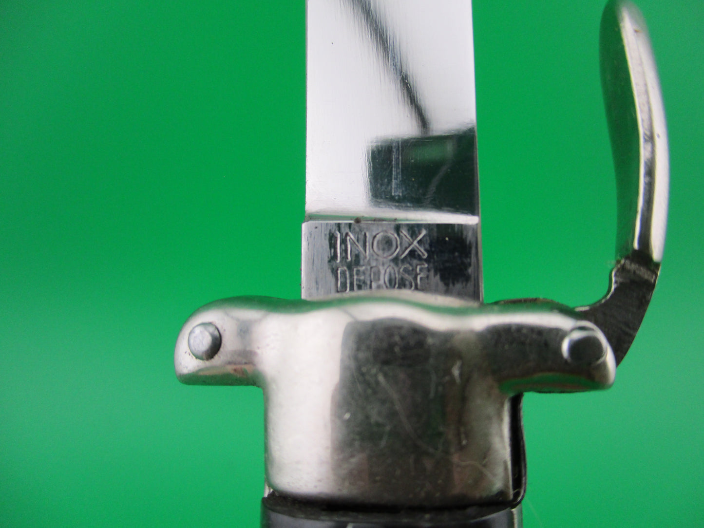 z WANDY INOX DEPOSE 21cm Italian 1960s Trapdoor flush button automatic knife
