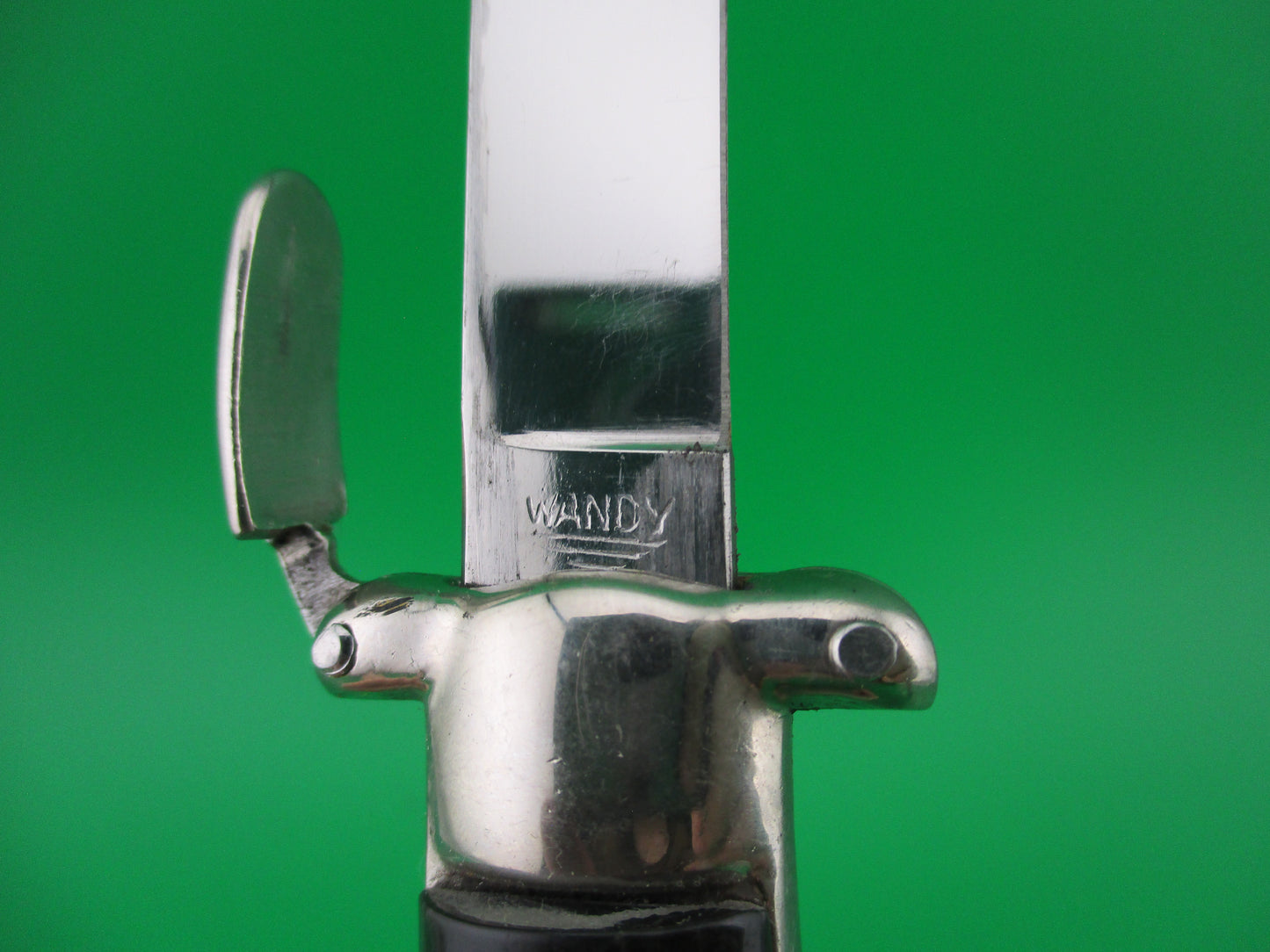 z WANDY INOX DEPOSE 21cm Italian 1960s Trapdoor flush button automatic knife