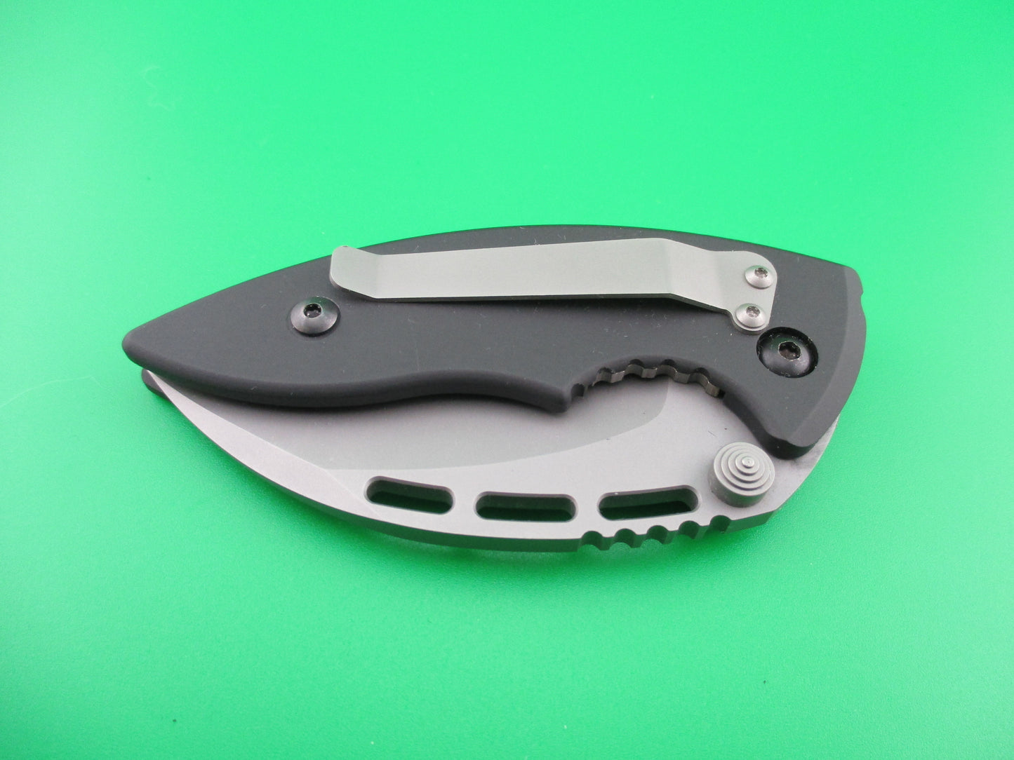 z Masters of Defense Graciella Casillas Boggs Black belt Ladyhawk automatic knife in box