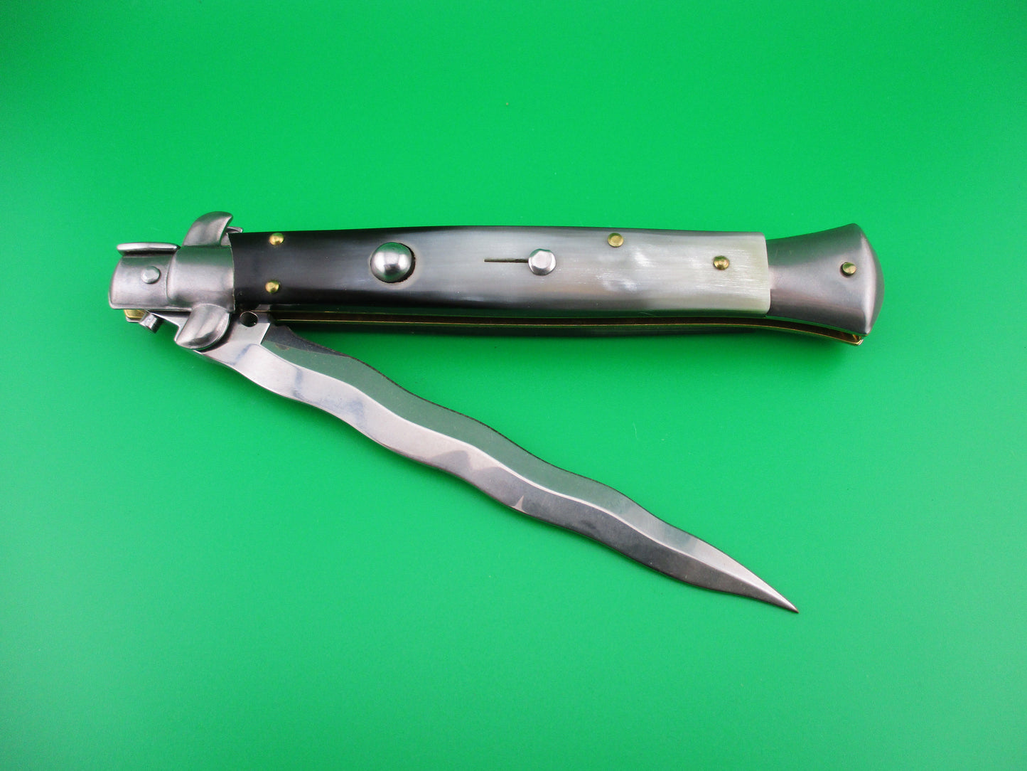 z Frank B Italy 28cm Italian Kris Stiletto Switchblade knife