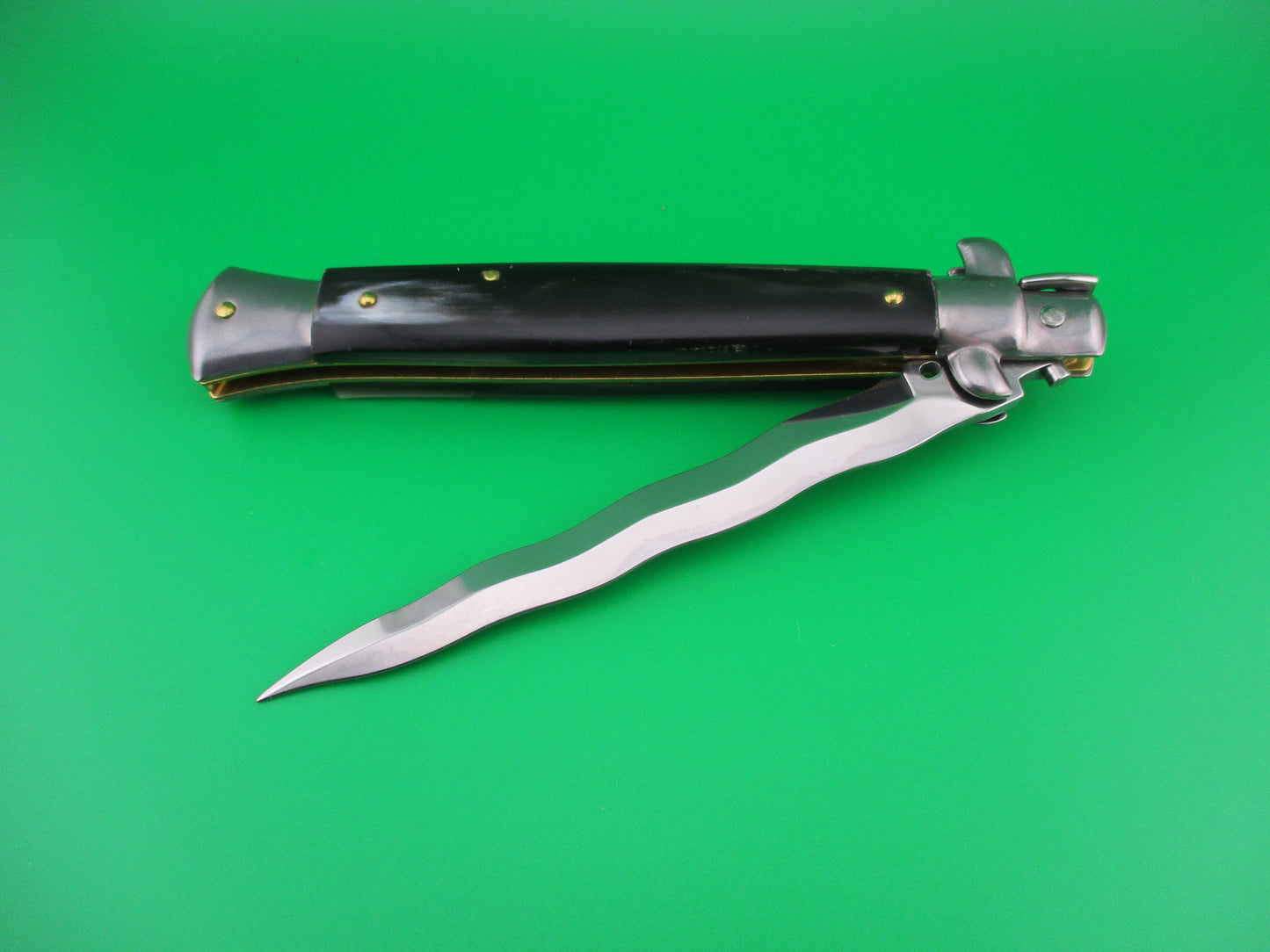 z Frank B Italy 28cm Italian Kris Stiletto Switchblade knife