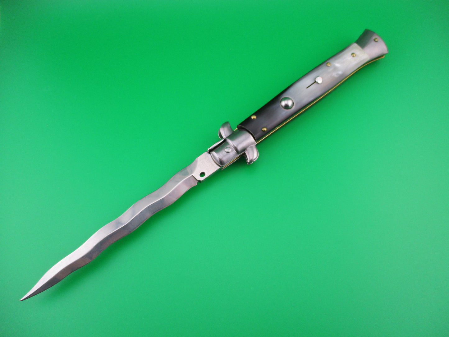 z Frank B Italy 28cm Italian Kris Stiletto Switchblade knife