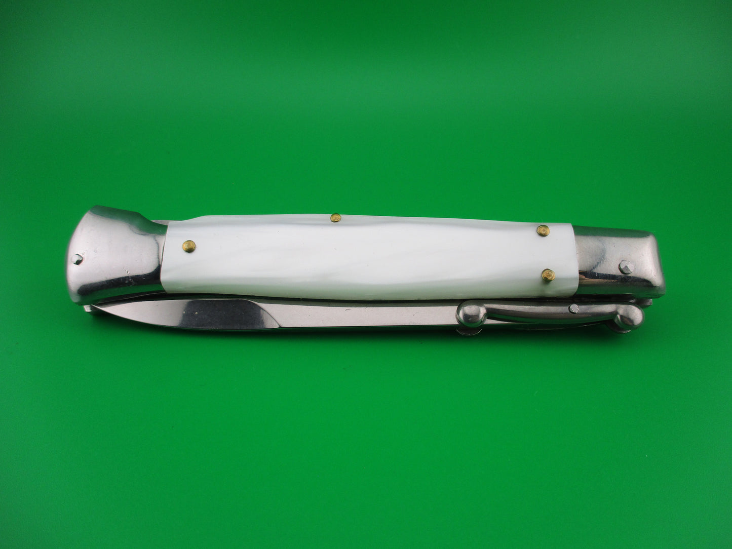 z AKC Italy 23cm Italian Swing guard Pearlex automatic knife