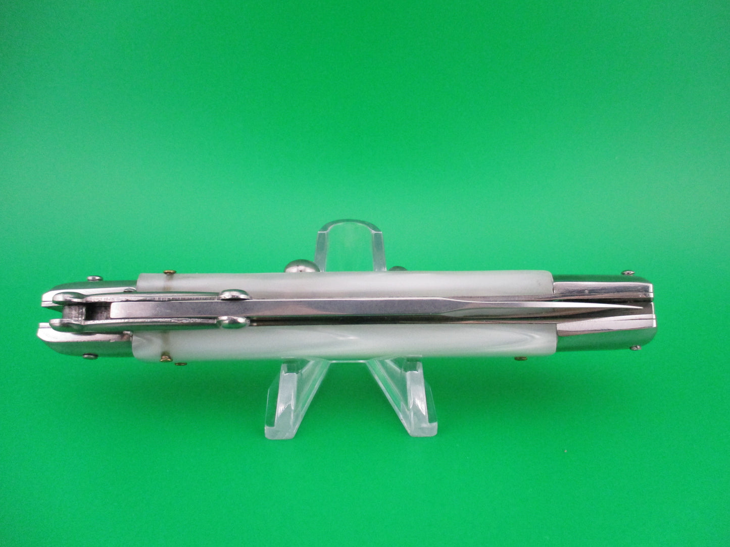 z AKC Italy 23cm Italian Swing guard Pearlex automatic knife