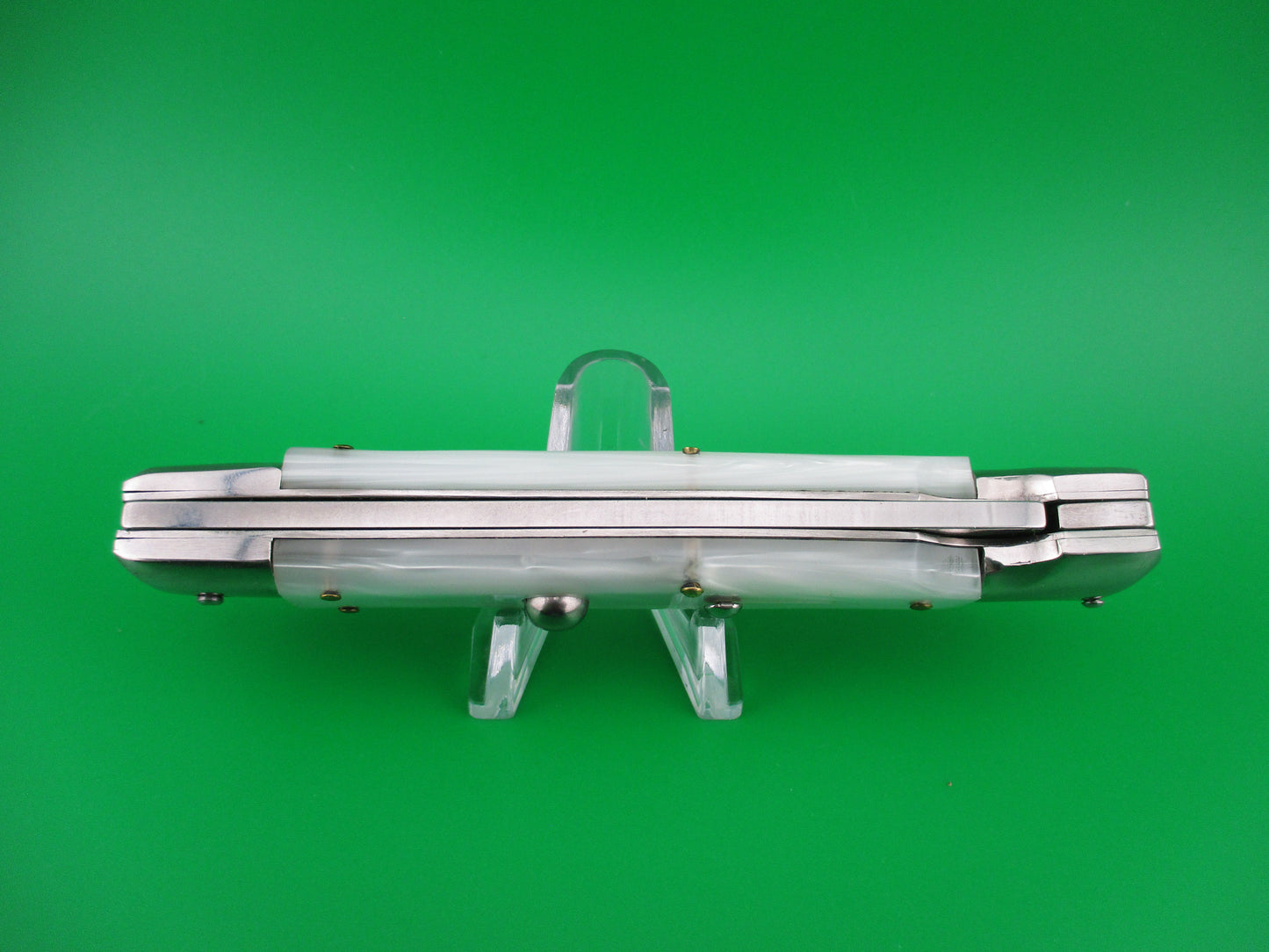 z AKC Italy 23cm Italian Swing guard Pearlex automatic knife