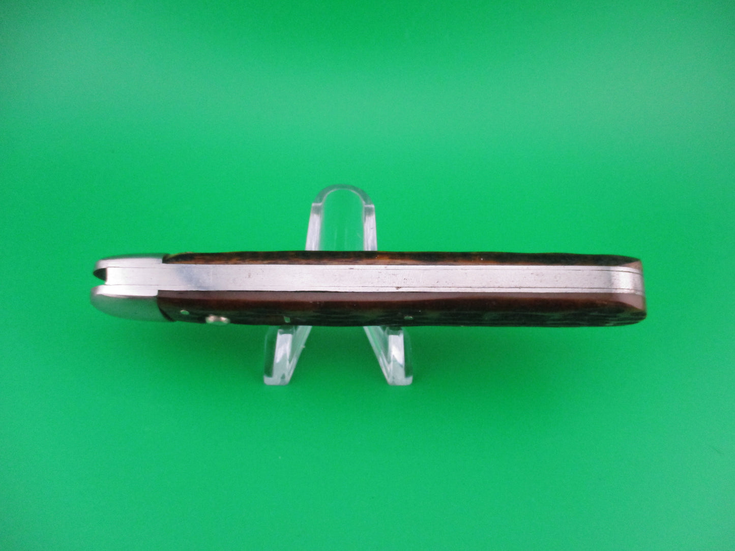 Schrade Cut Co Hunters Pride # G1543 3/4 bone Folding guard switchblade knife