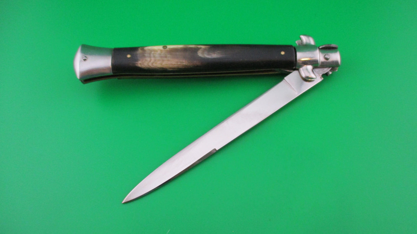 z M ITALY INOX 28cm Italian Transitional Stiletto switchblade knife