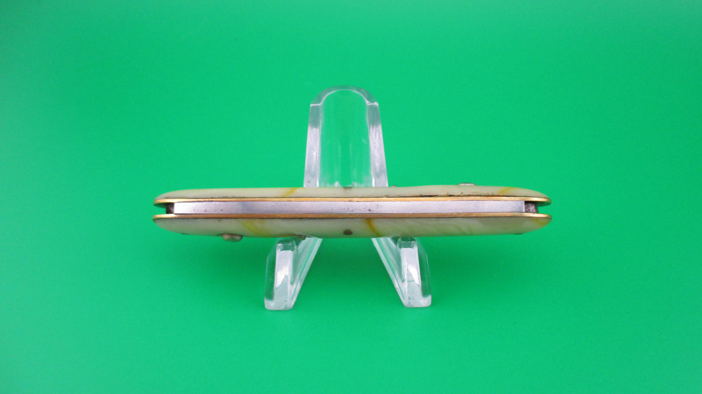 z SCHRADE CUT CO medium double Early Dreamsicle cell automatic knife