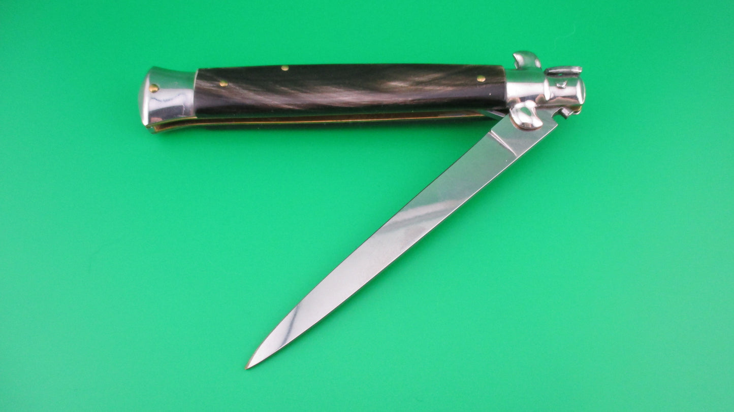 z MADE ITALY 28cm Italian Swivel Bolster automatic knife vintage 1980s