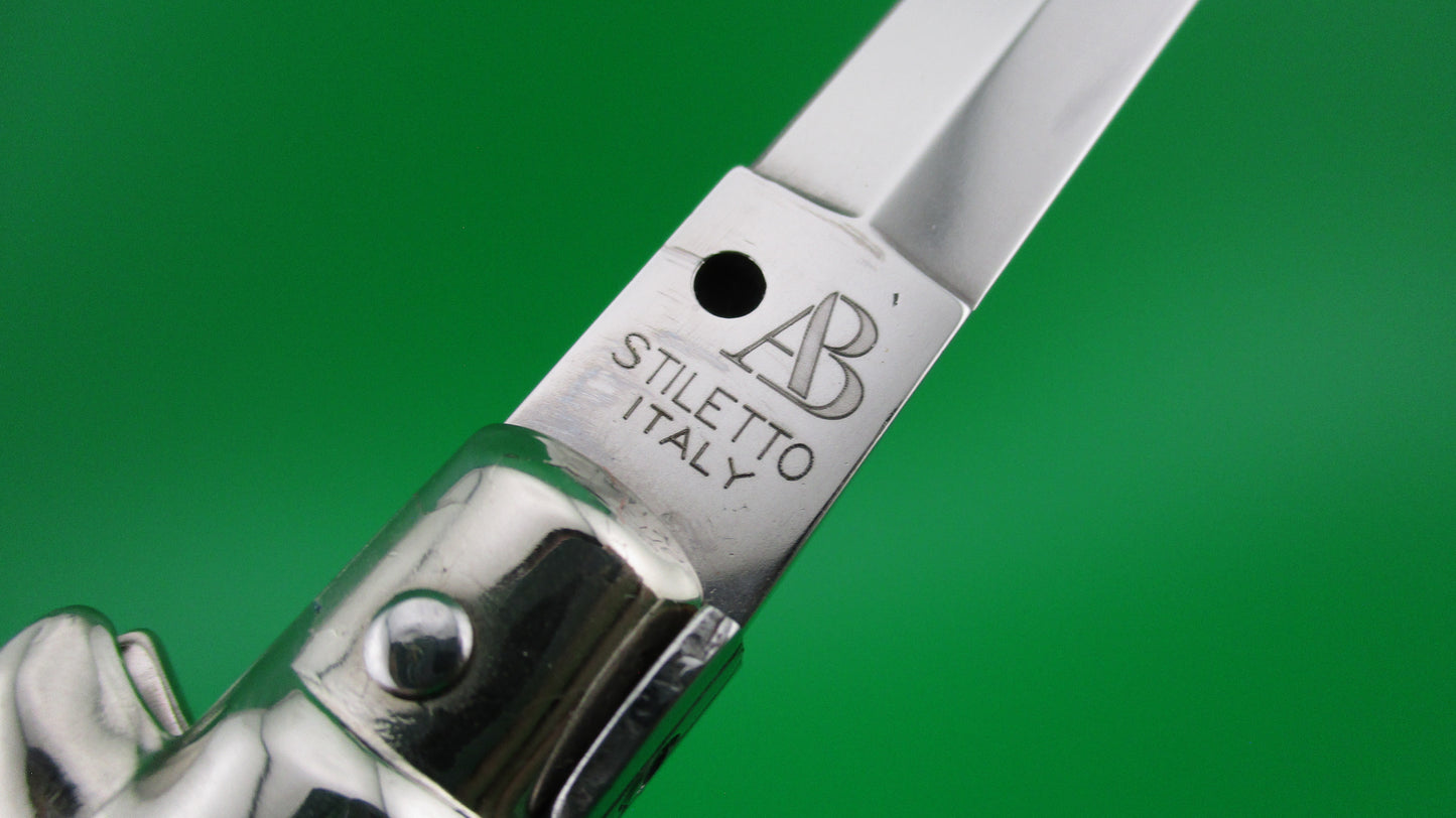 Z AB STILETTO ITALY 28cm Italian Dagger Blade Stiletto switchblade knife