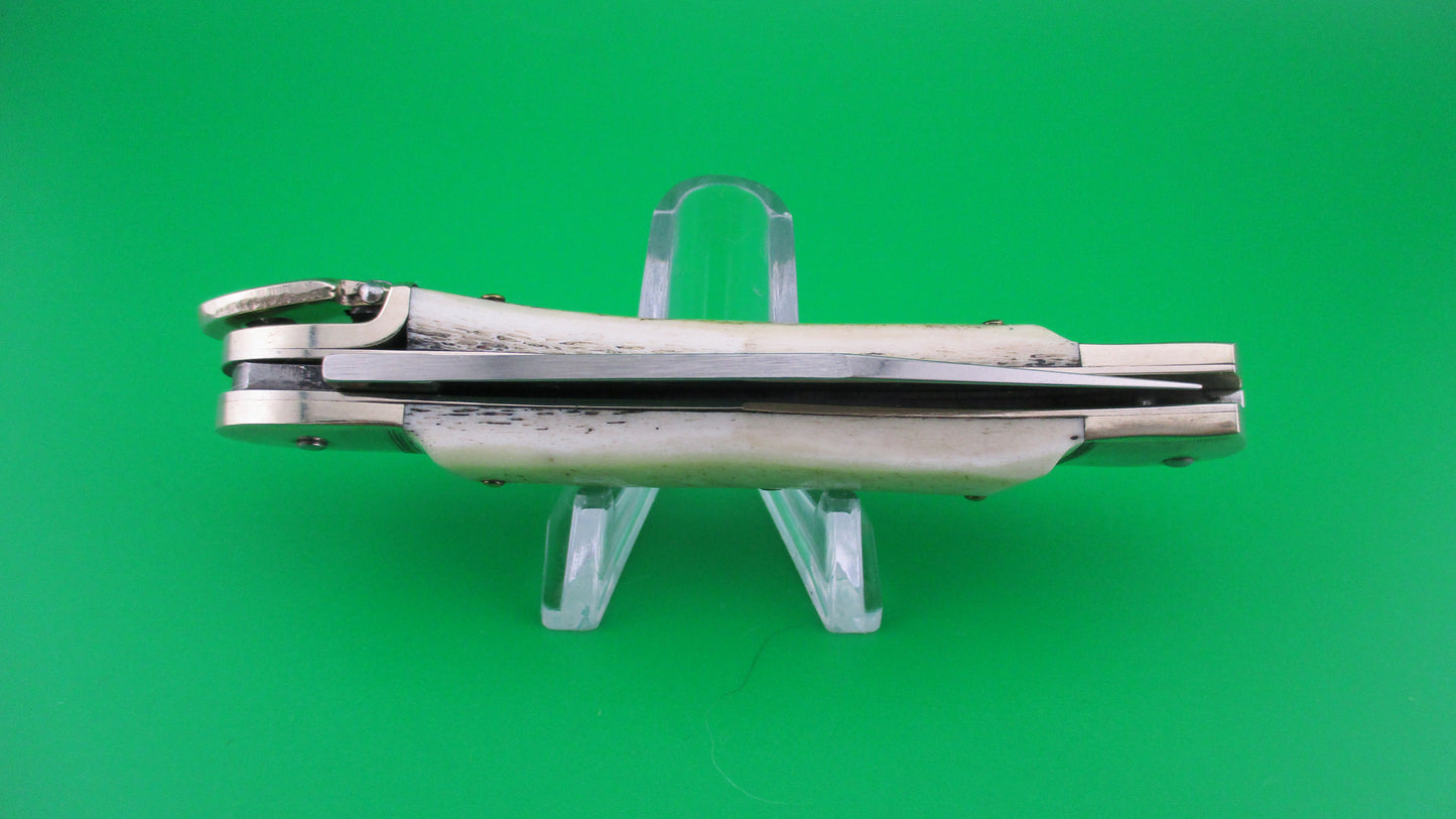 z PUMA 10cm 210410 SOLINGEN SPRINGBOCK GERMANY Stag Lever knife