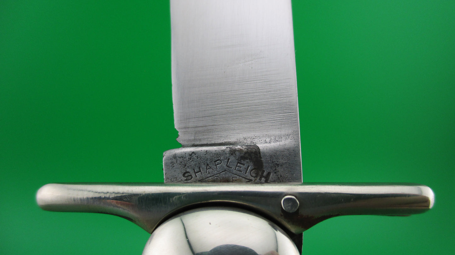 z SHAPLEIGH HDW CO Hunter's Pride Bone Vintage automatic knife
