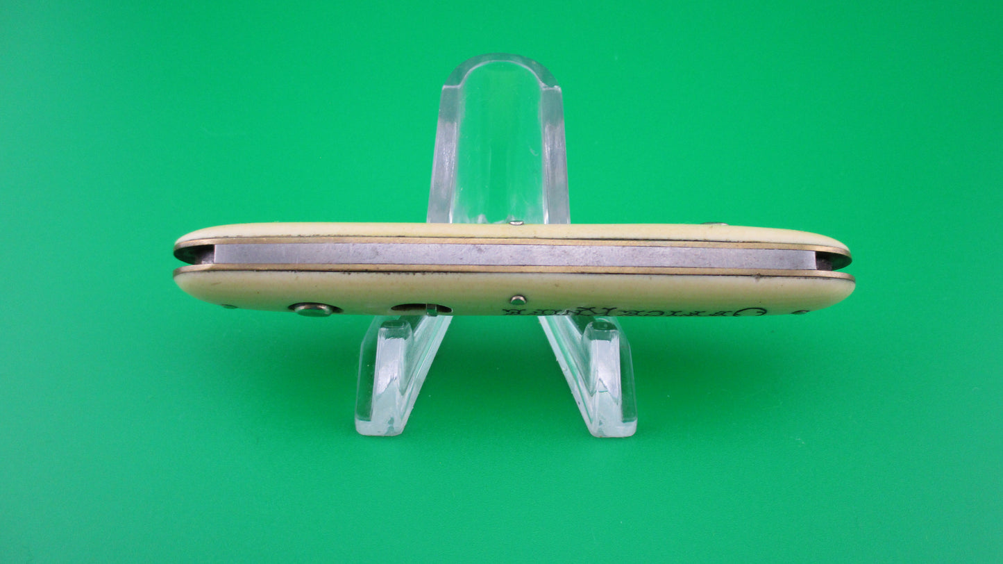 SCHRADE CUT CO medium double OFFICE KNIFE Spay blade vintage switchblade