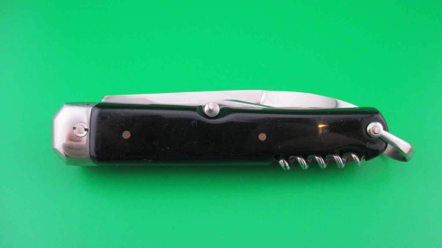 z BEGON INOX COULTEAU AUTOMATIQUE 21cm French 3 blade Camper Black switchblade knife