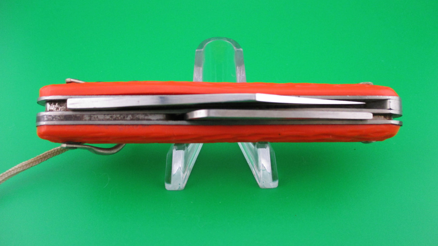 z Schrade Walden vintage MC1 Orange military paratrooper switchblade