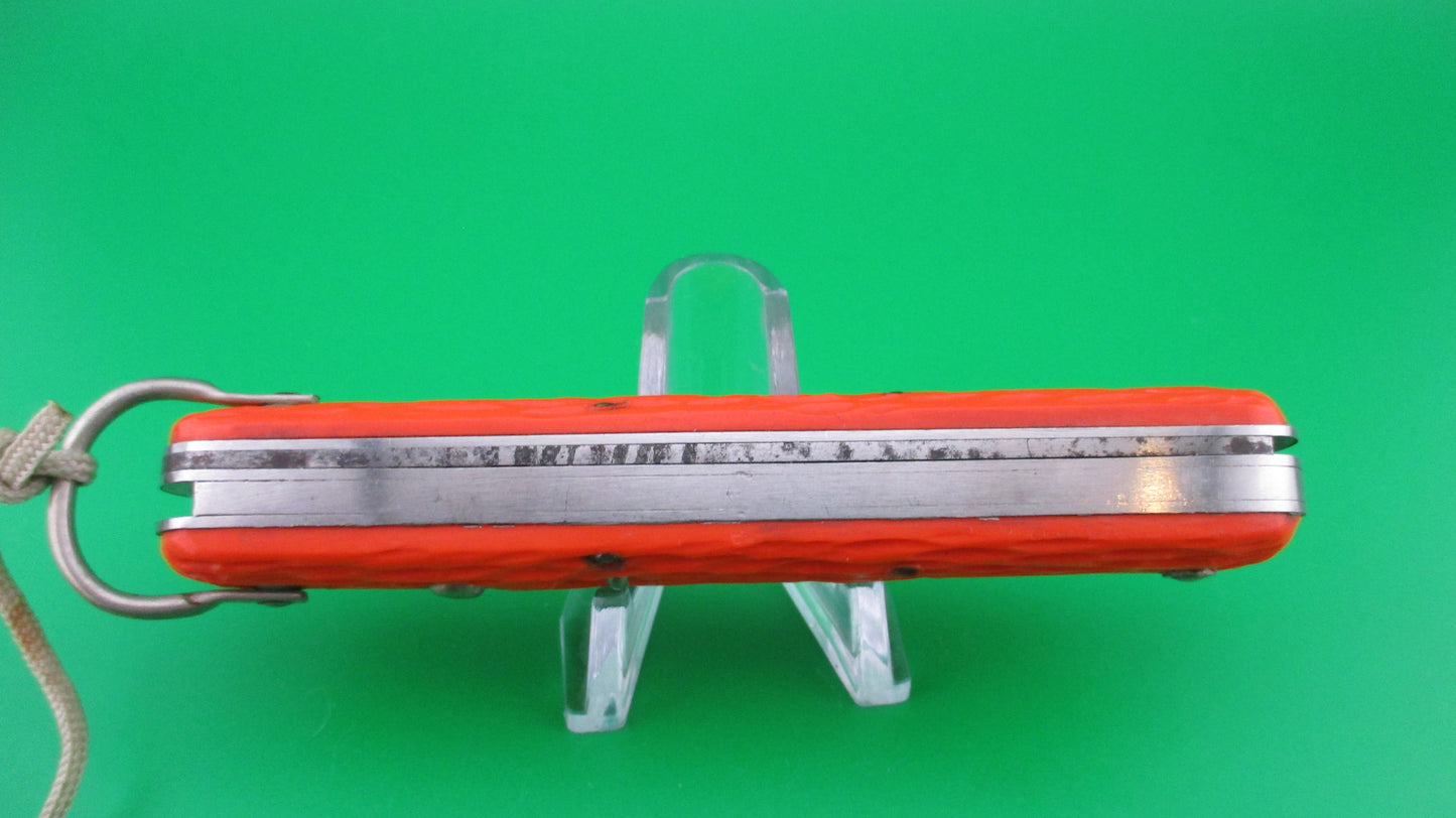 z Schrade Walden vintage MC1 Orange military paratrooper switchblade