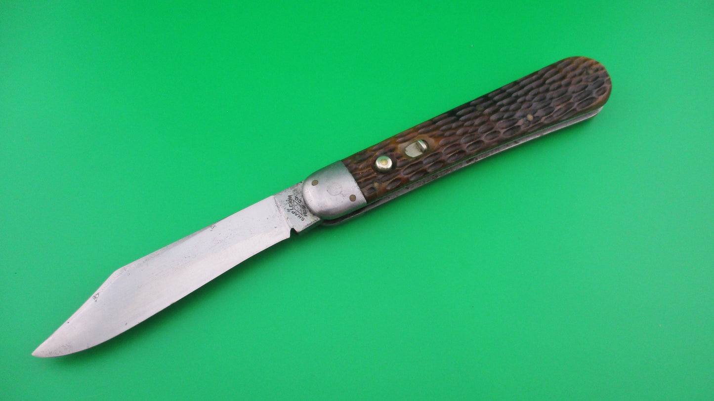 z SHAPLEIGH HDW CO DE A11 Large Hunter Bone automatic knife
