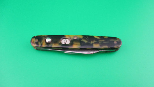 z Remington R8065 double automatic knife vintage 1940 etched
