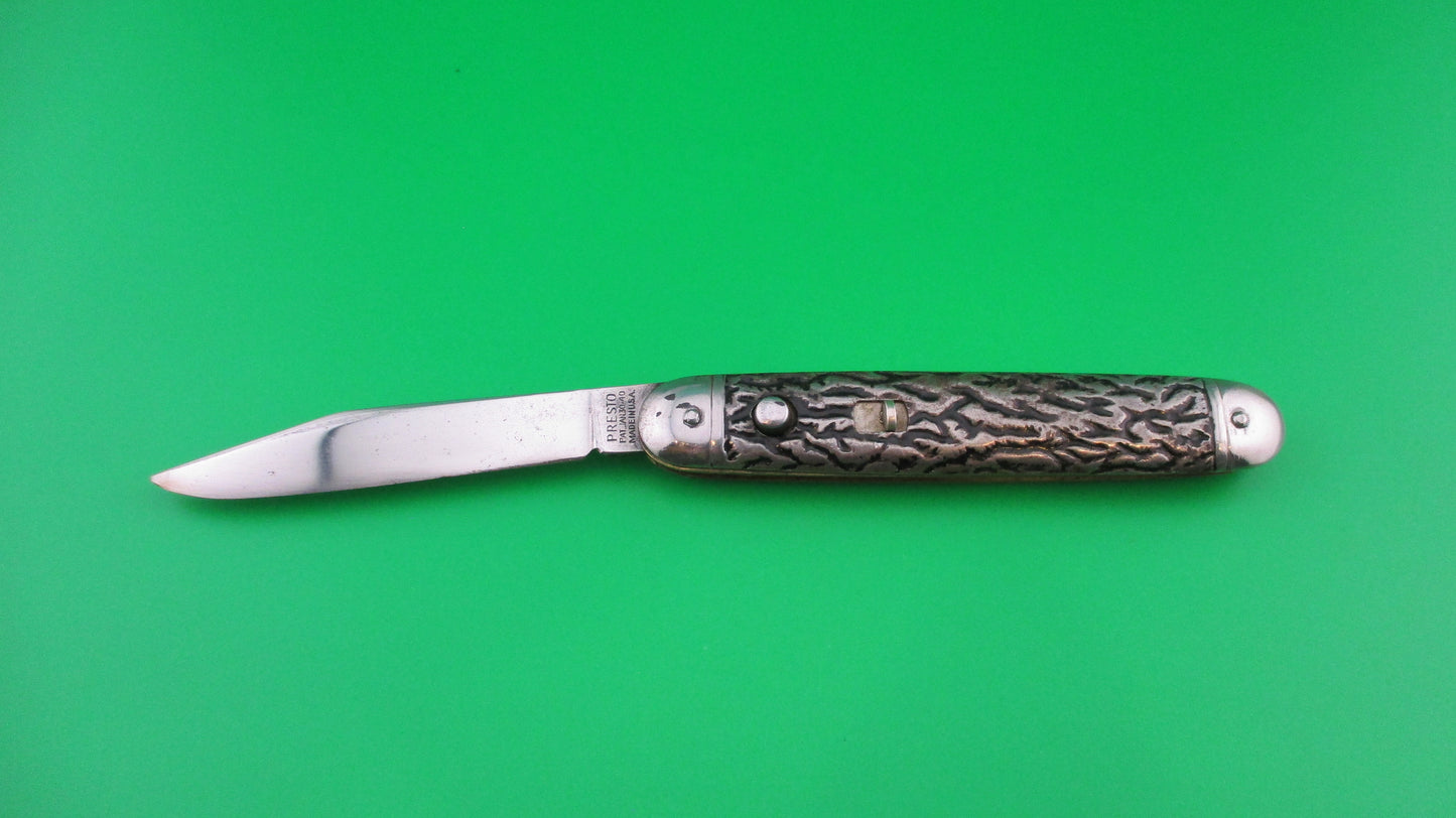 z PRESTO Cigar Jack All Metal single vintage American switchblade knife