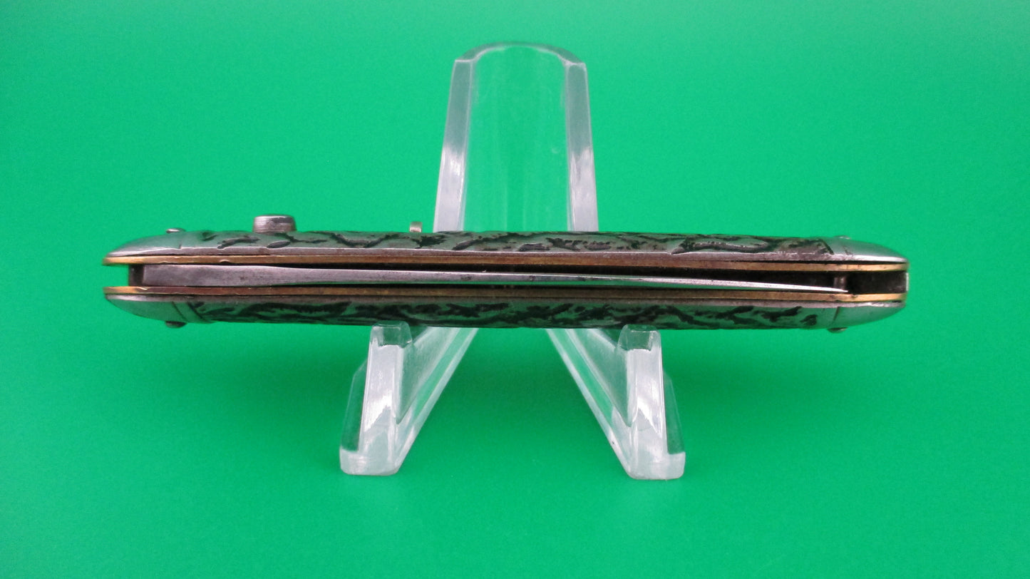 z PRESTO Cigar Jack All Metal single vintage American switchblade knife