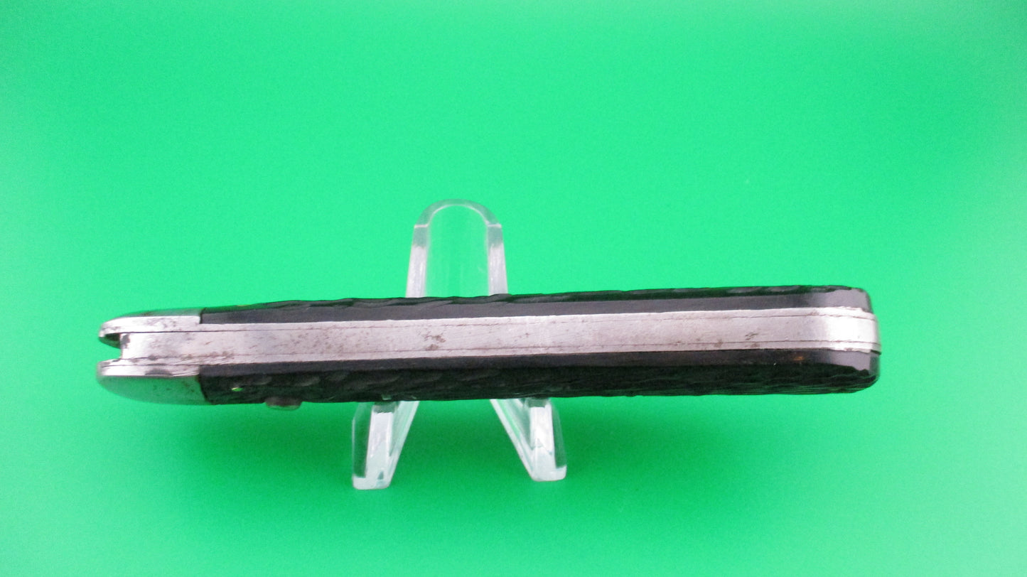 Schrade Cut Co Hunters Pride # G1544 3/4 STG Folding guard switchblade knife