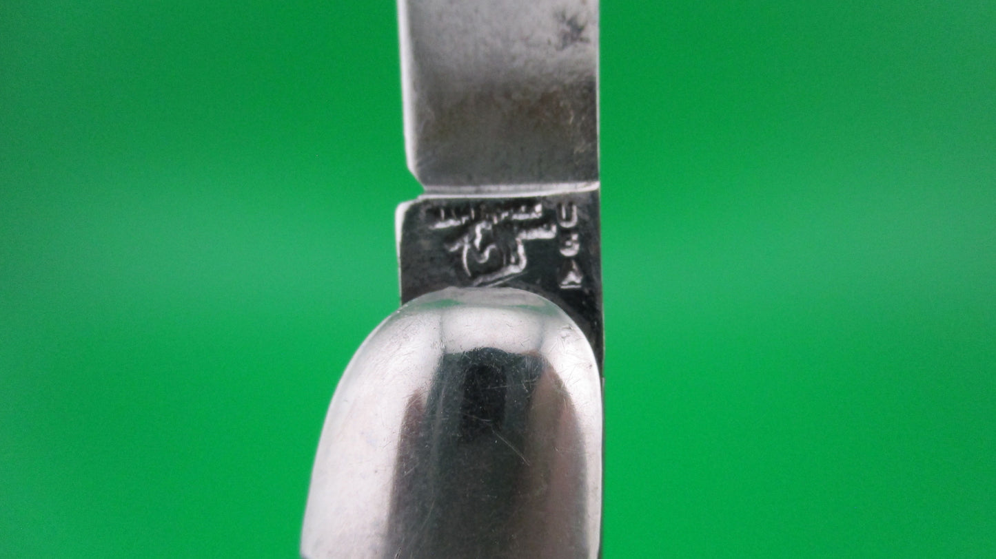 z Hammer Brand Imperial Toothpick Blue pearl Green 1950s vintage switchblade