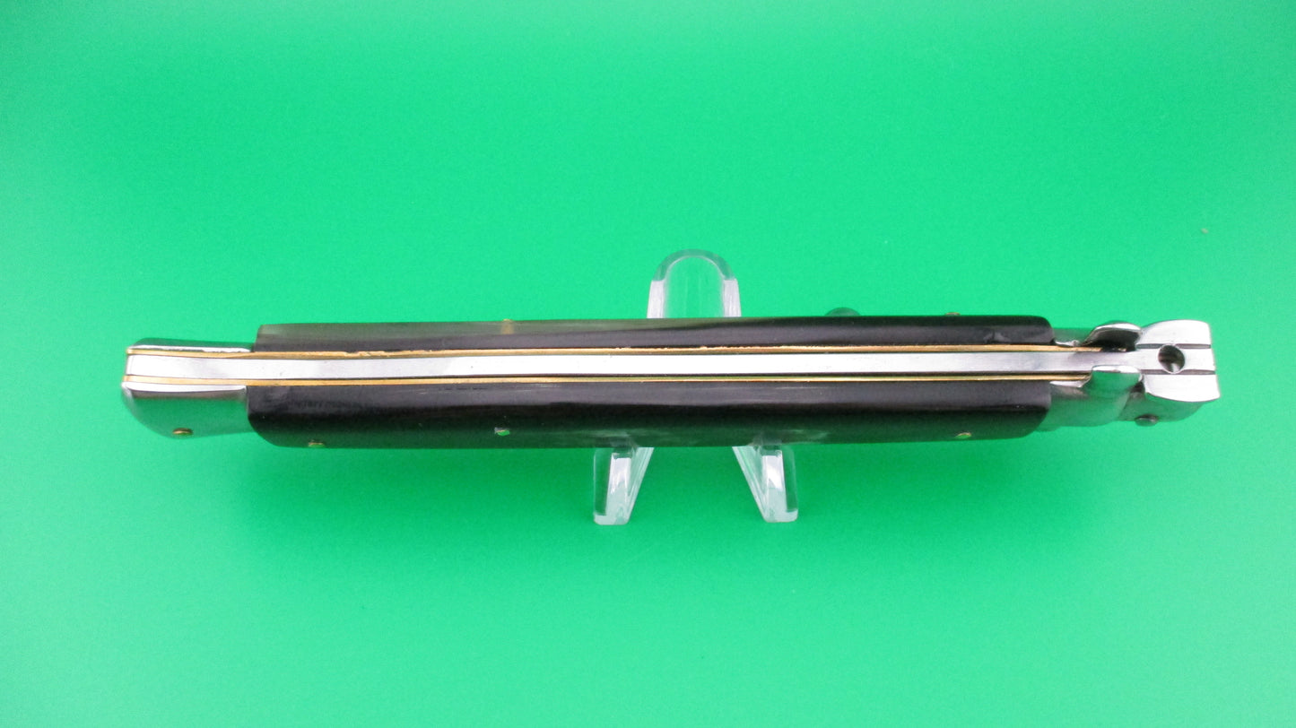 z OSK MADE IN ITALY 33cm Italian KRIS swivel bolster Brazilian horn switchblade knife