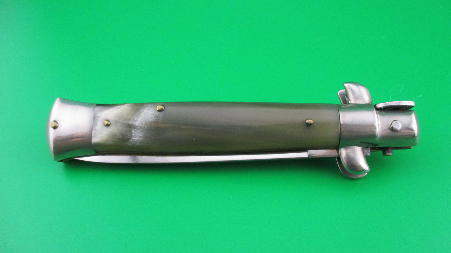 Rostfrei (slant) 20cm Italian transitional Stiletto vintage automatic knife