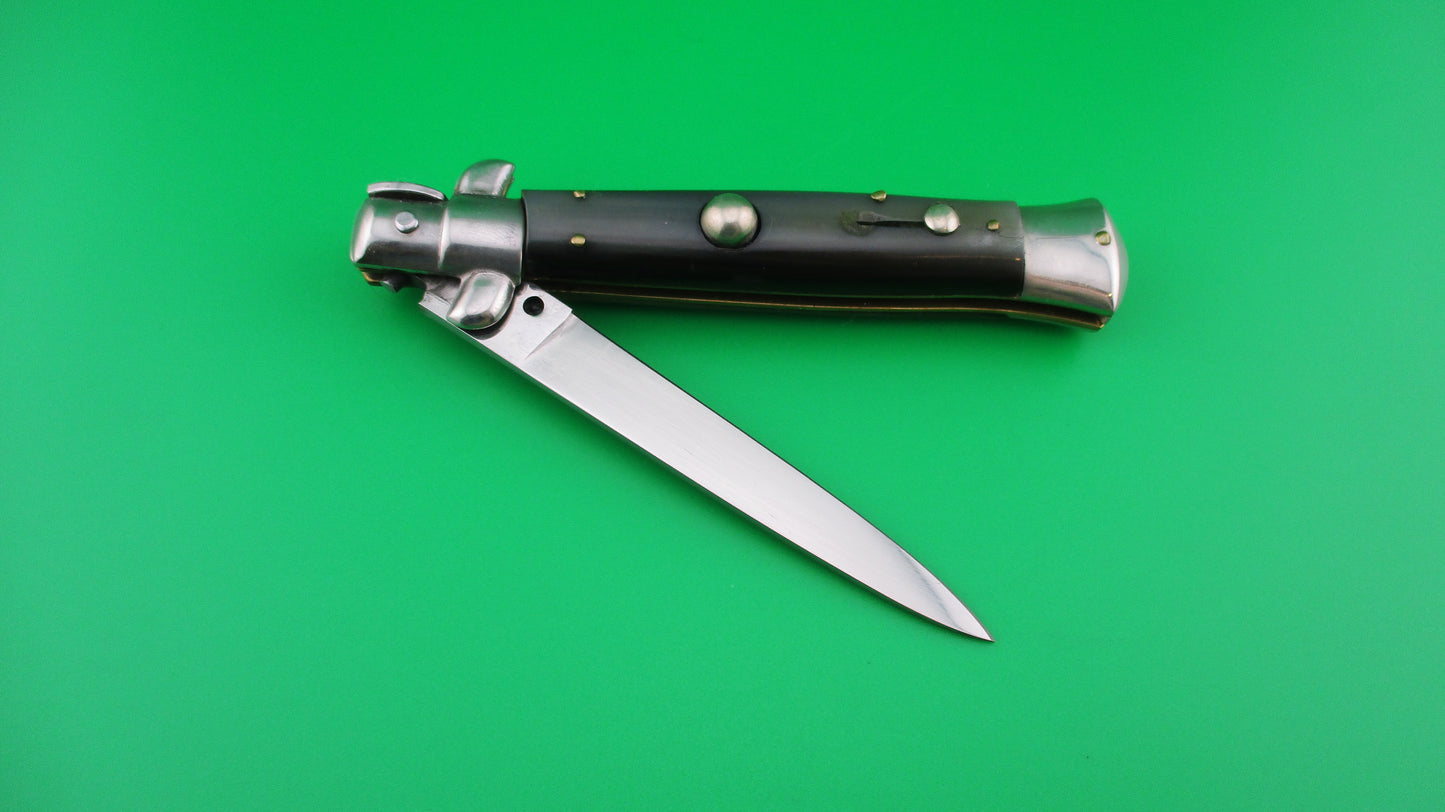 Rostfrei (slant) 20cm Italian transitional Stiletto vintage automatic knife