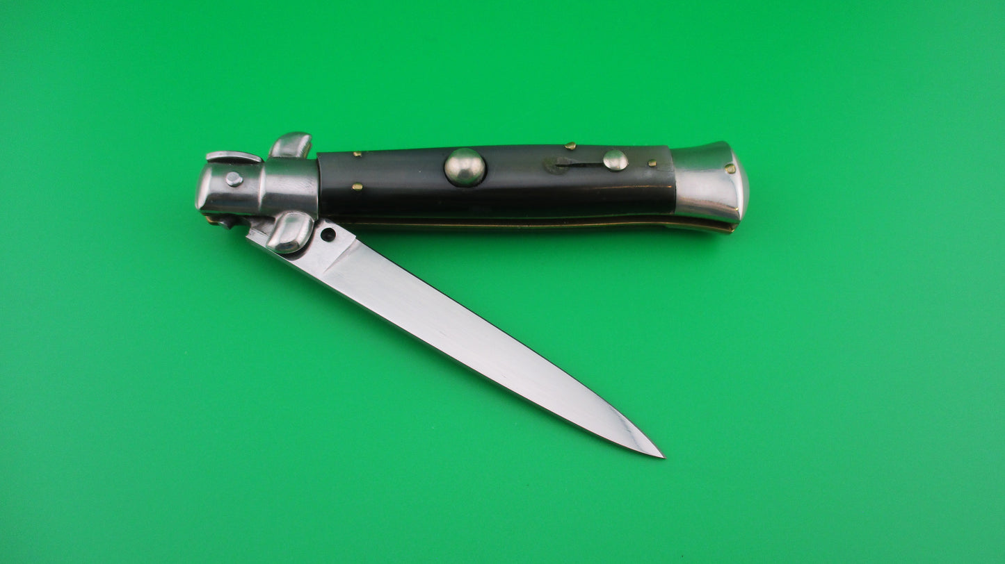 Rostfrei (slant) 20cm Italian transitional Stiletto vintage automatic knife