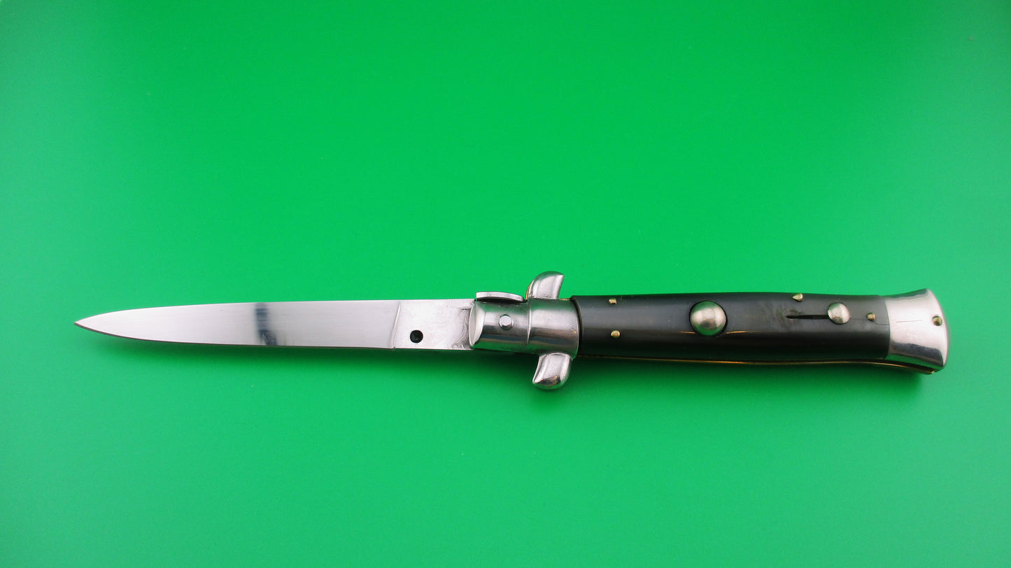 Rostfrei (slant) 20cm Italian transitional Stiletto vintage automatic knife