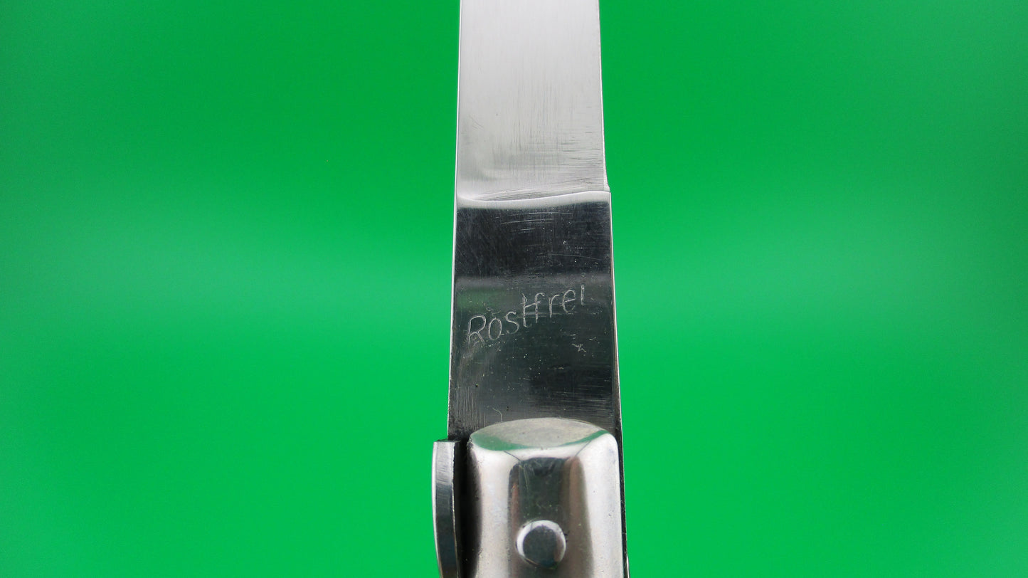 Rostfrei (slant) 20cm Italian transitional Stiletto vintage automatic knife