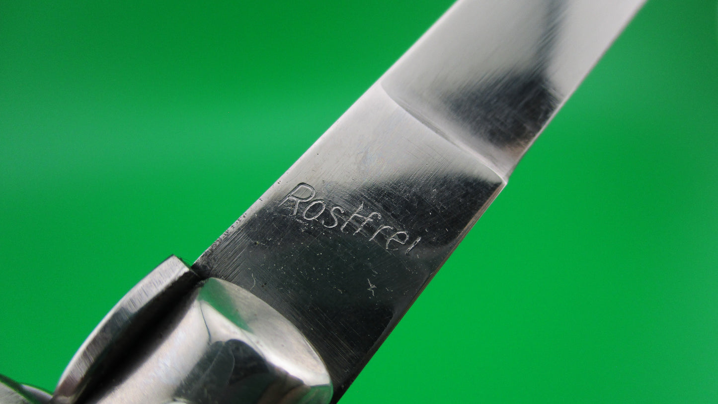 Rostfrei (slant) 20cm Italian transitional Stiletto vintage automatic knife