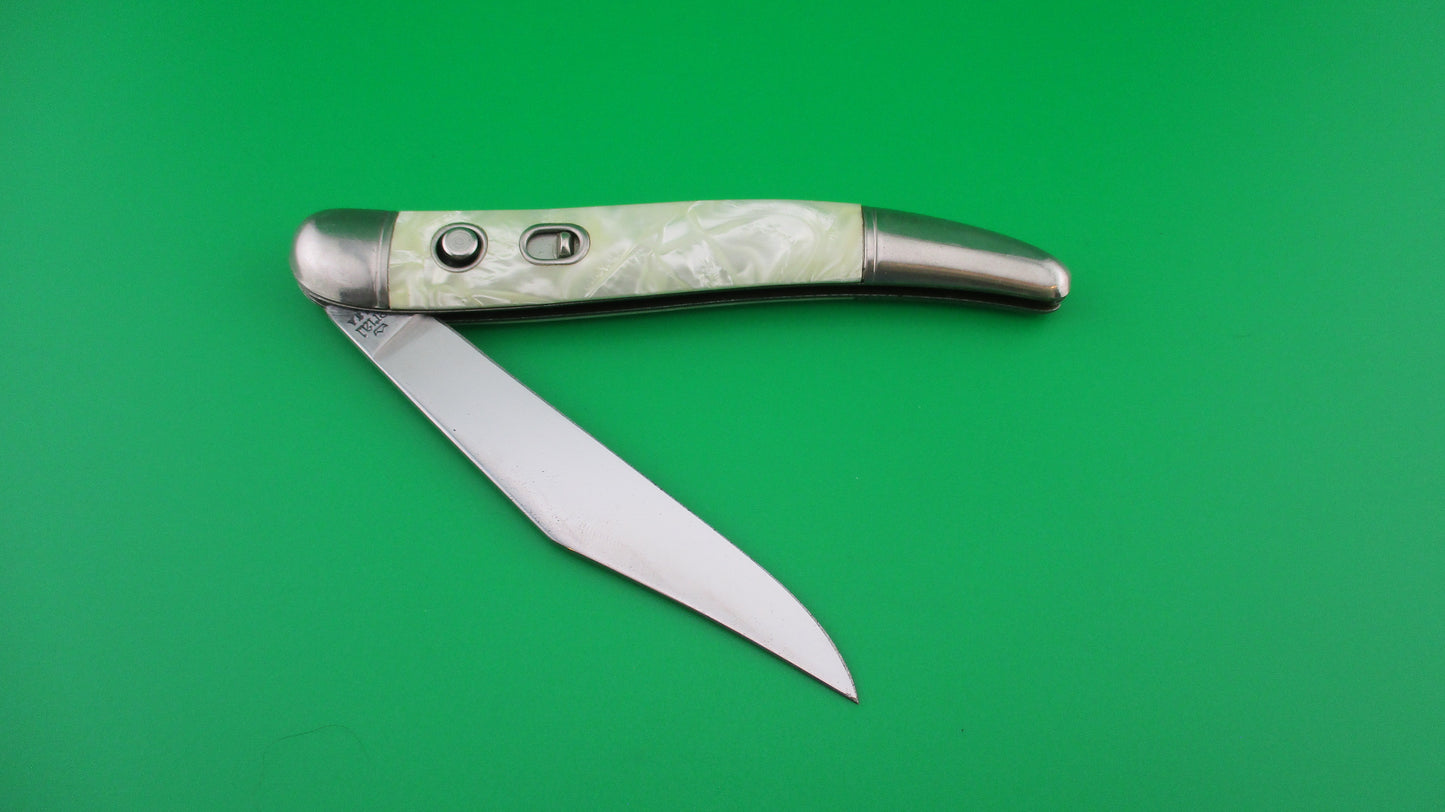 z IMPERIAL Toothpick Cracked Ice Vintage switchblade knife JM90PBC near mint