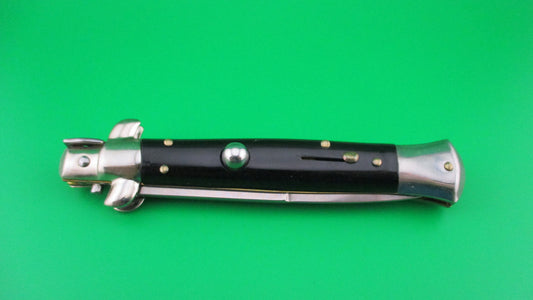 z ITALY INOX 22cm Italian Stiletto Swivel bolster vintage automatic knife