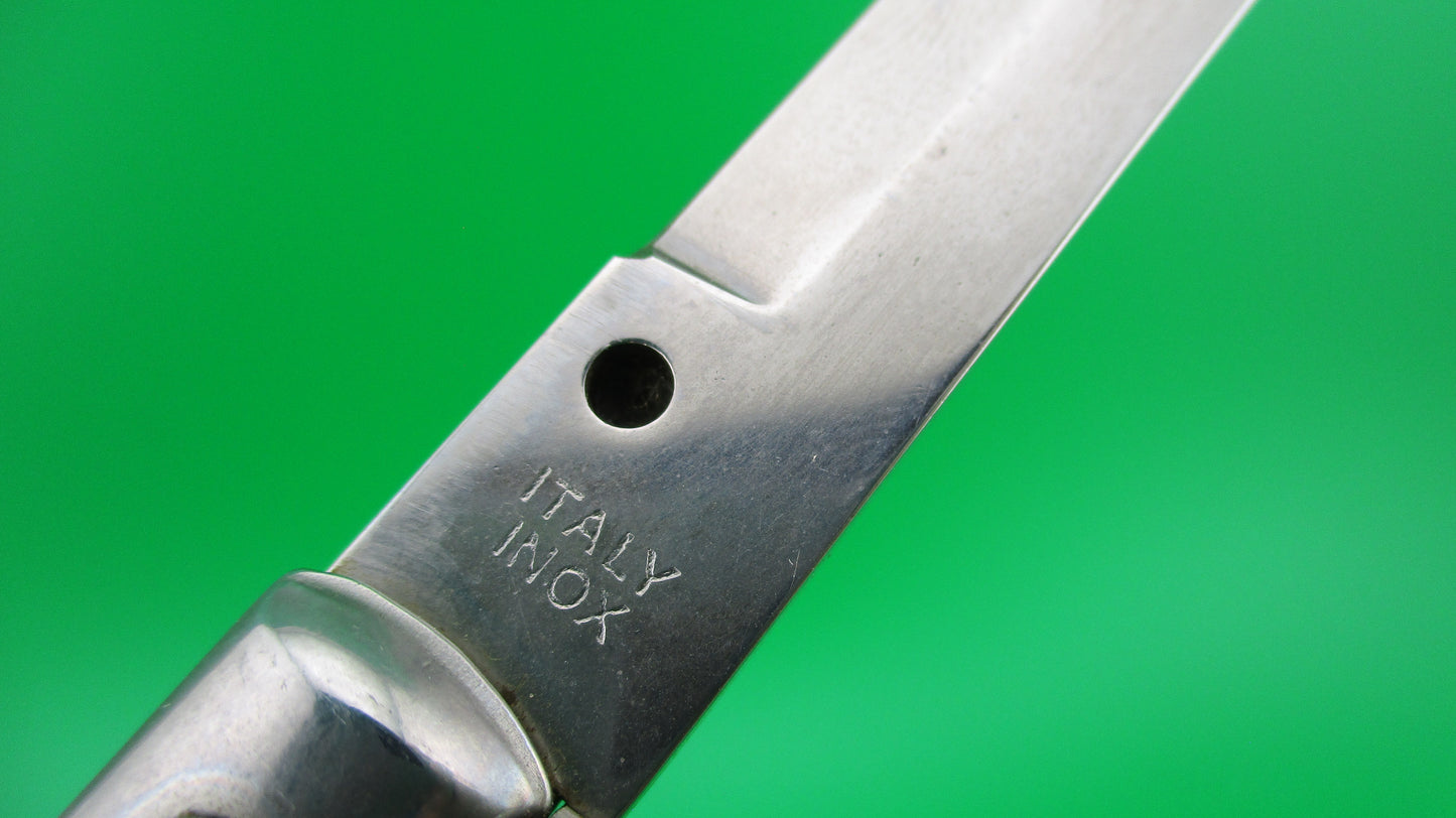 z ITALY INOX 28cm Italian Stiletto Swivel bolster vintage automatic knife