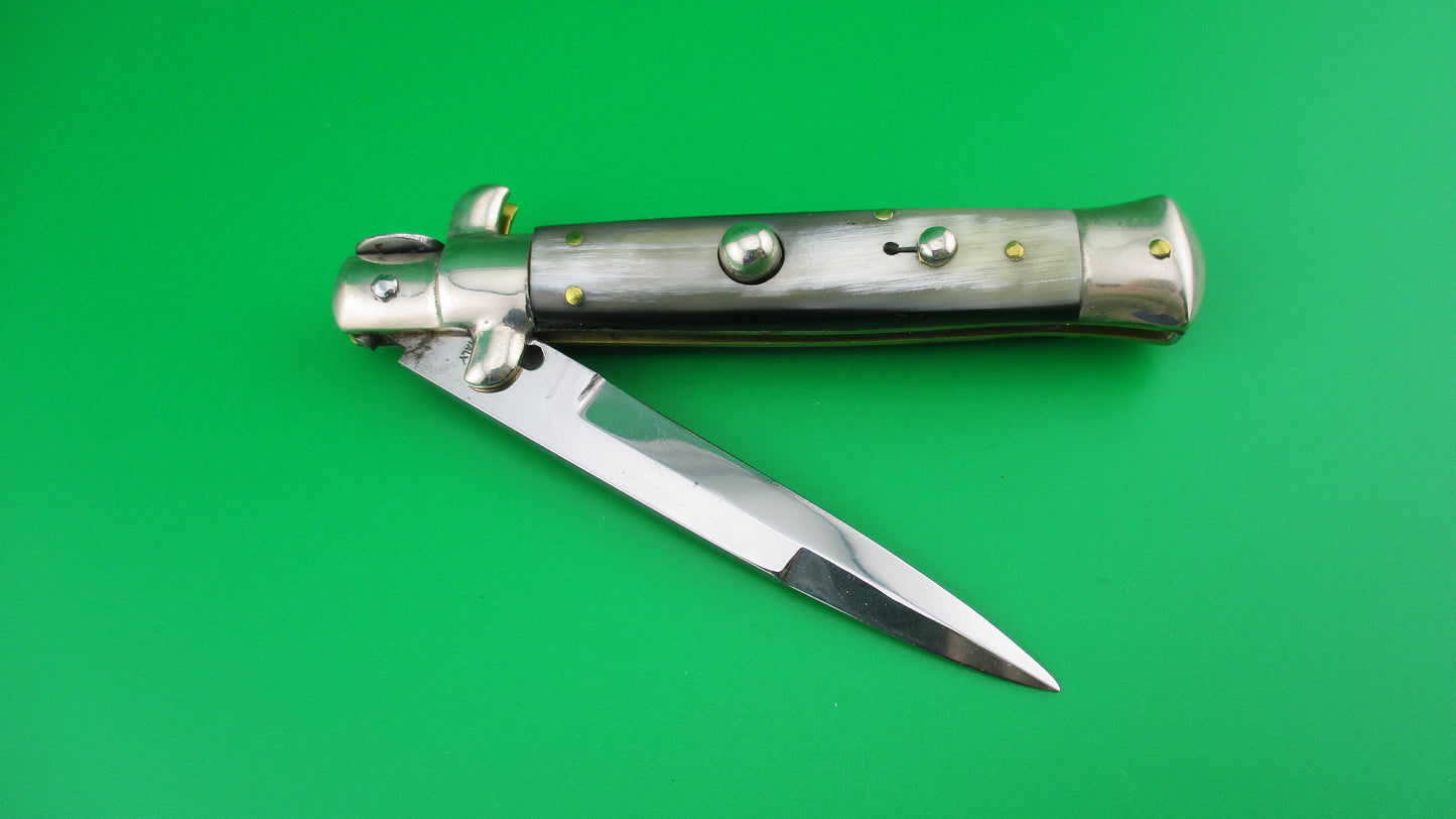 z MAURO MARIO 18cm Picklock Italian 1950s vintage automatic knife