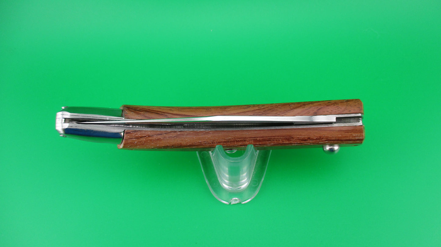 INOX Panther Vintage 22cm Catalana Italian switchblade wood handles