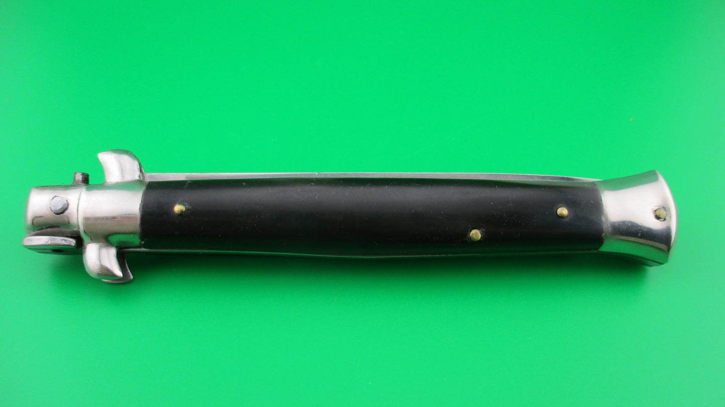 INOX 28cm Italian Vendetta Stiletto swivel bolster vintage automatic knife